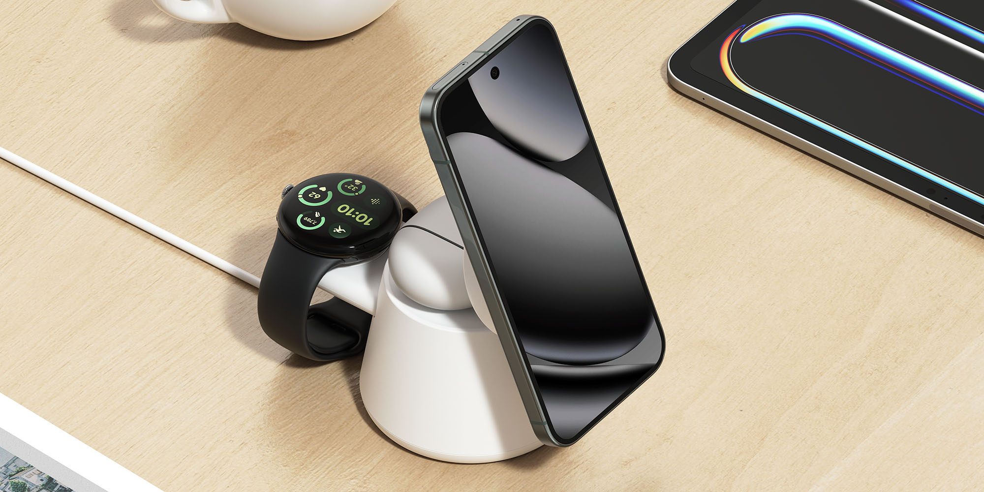 Новая модульная зарядная док-станция Belkin Qi2 идеально подойдет для ваших Pixel Watch