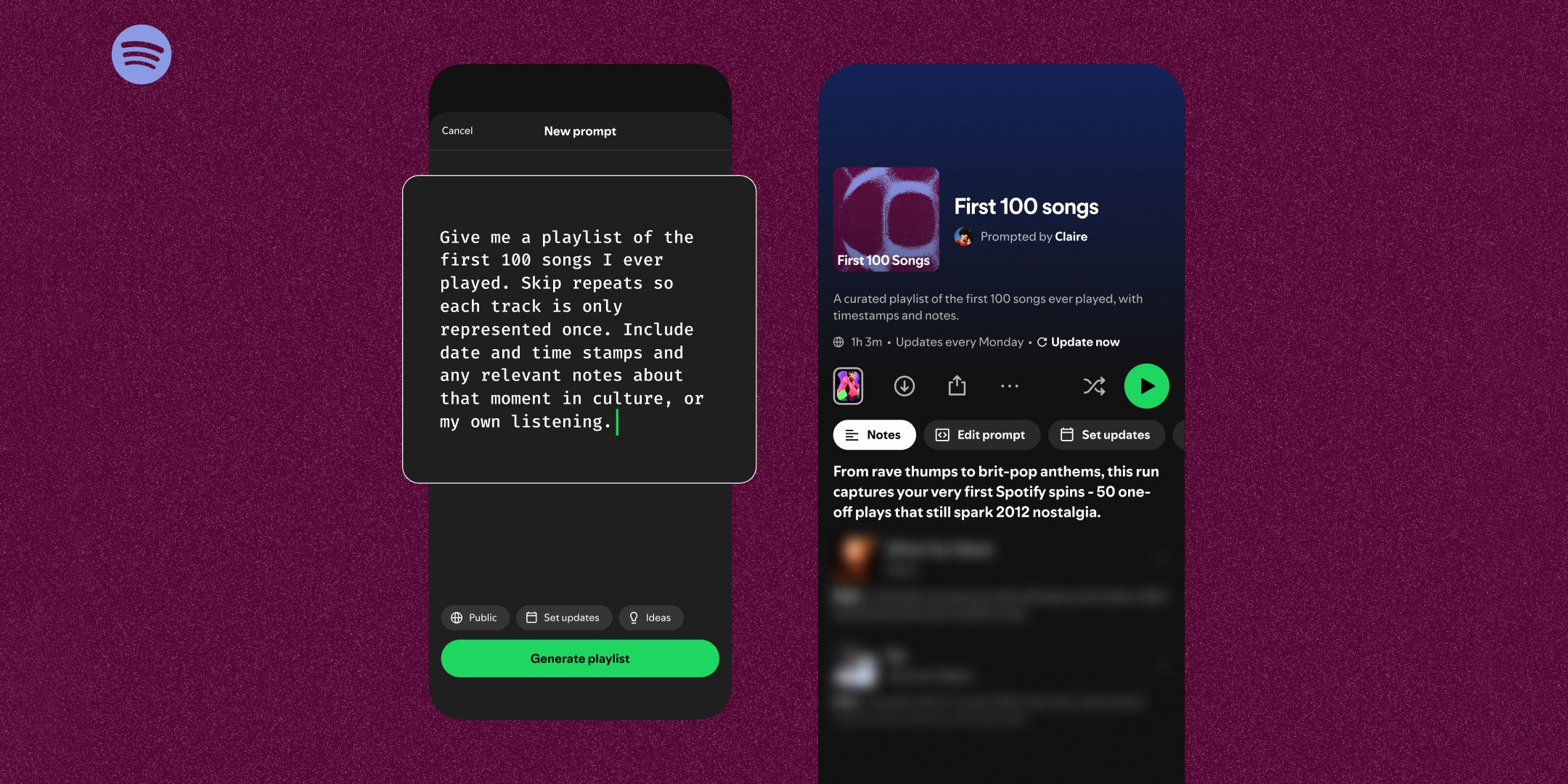 Spotify представляет плейлисты на основе подсказок с ИИ в США и Канаде — как ими пользоваться [Галерея]