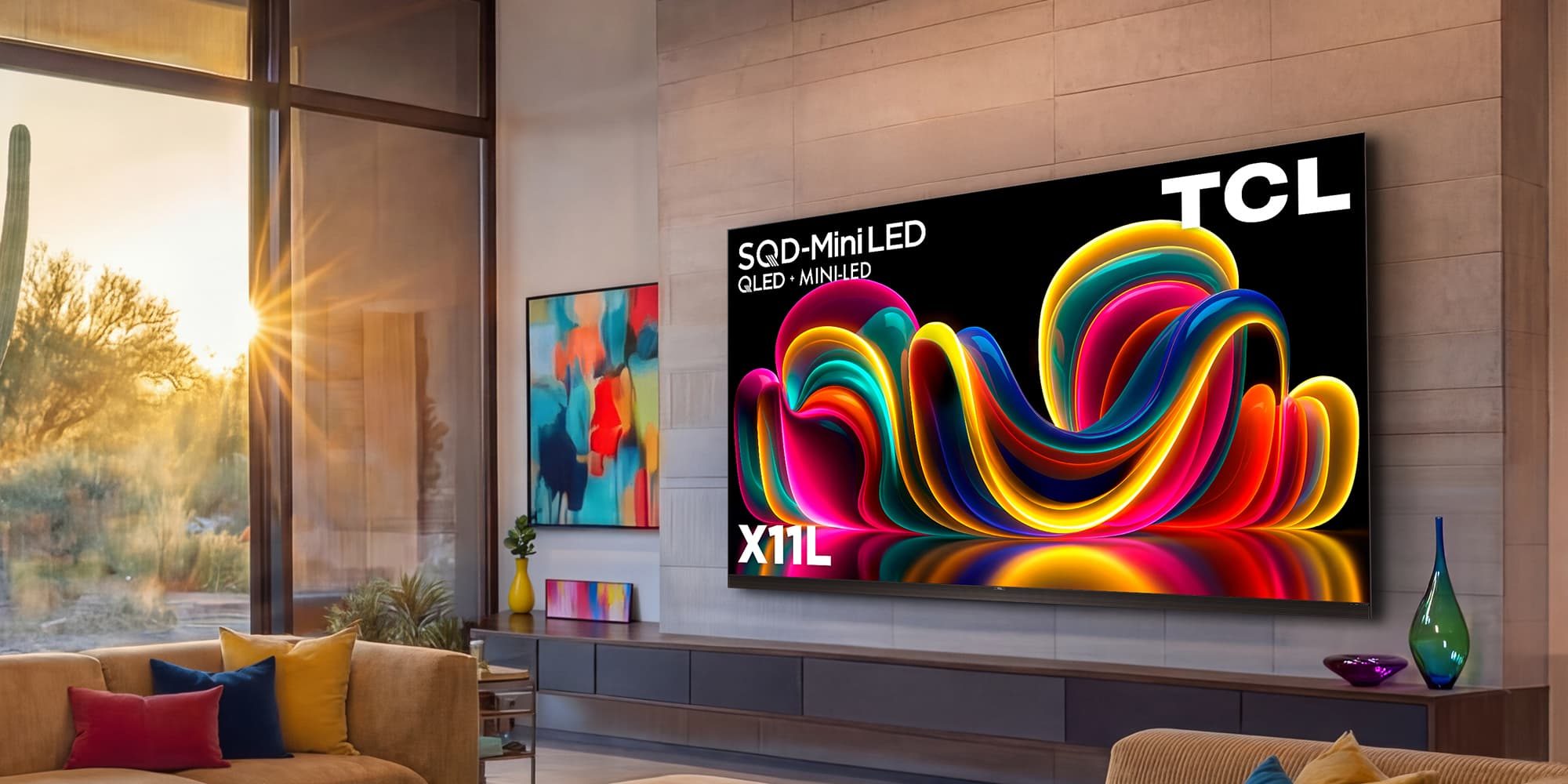 Новый флагманский телевизор TCL одним из первых получит управление Gemini