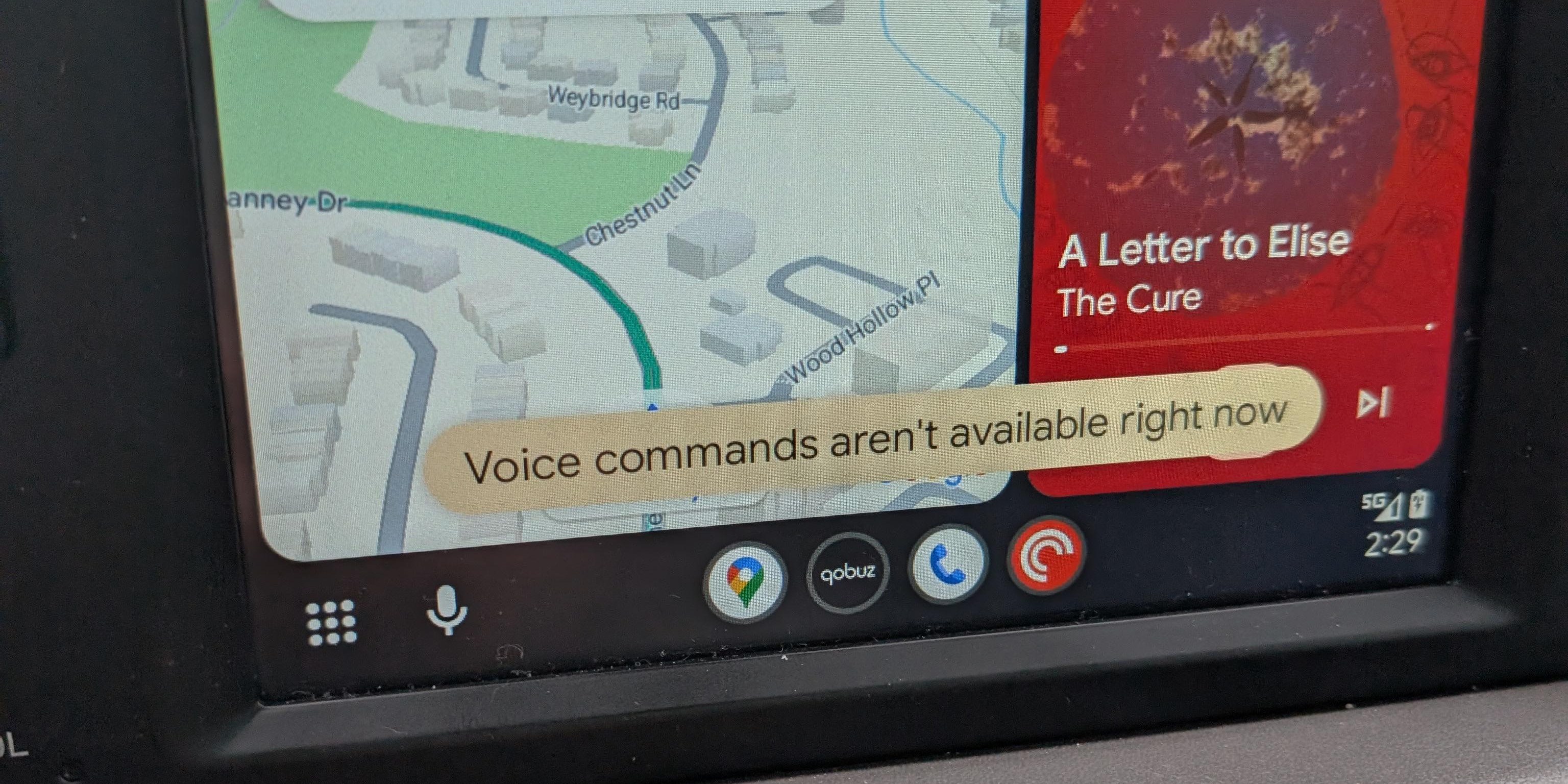 Android Auto 'voice commands aren't available' bug goes wide