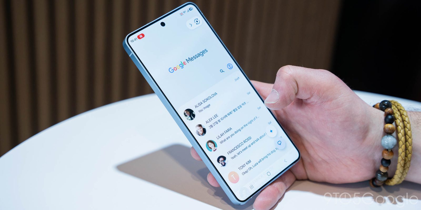 جوجل رسائل تطلق ميزة مشاركة الموقع المباشر المدعومة بـ Find Hub