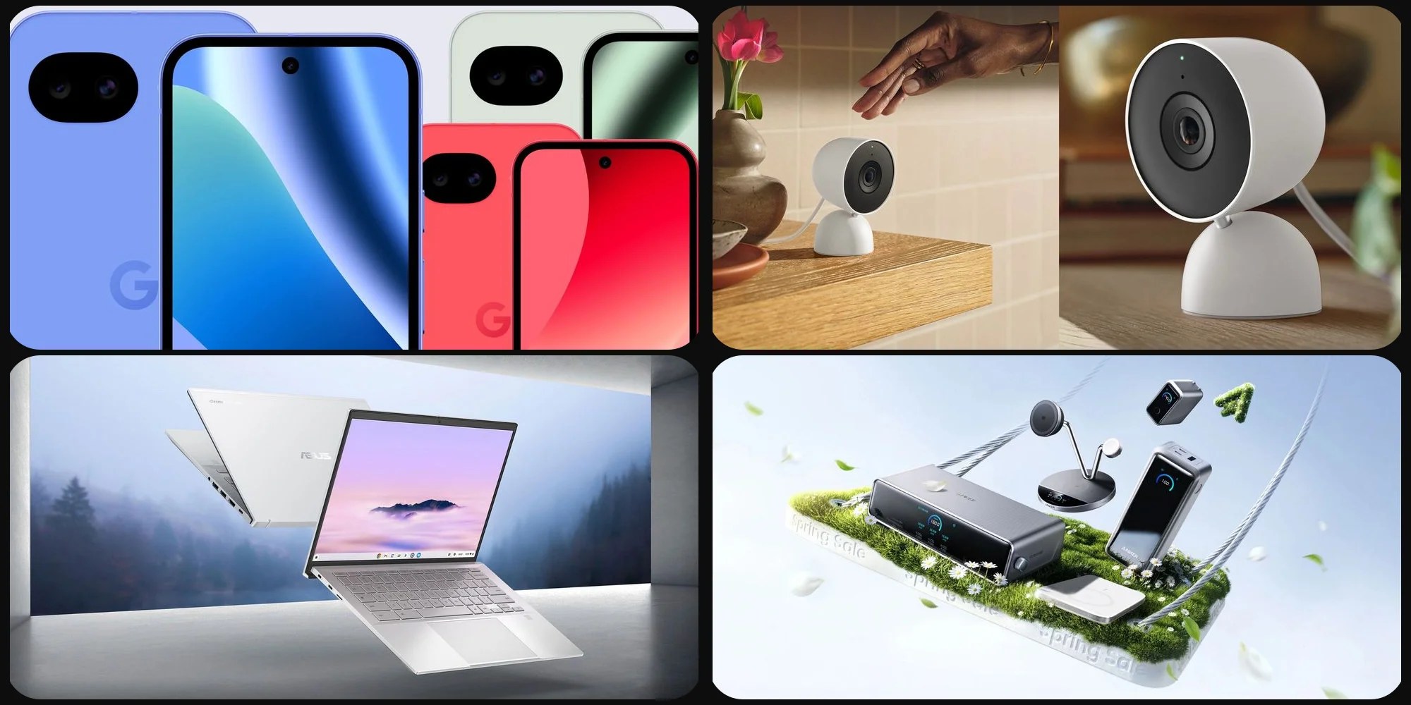 Акции: Распродажа Anker 2026 Spring Sale от $9, Pixel 10a + подарочная карта на $100, Pixel 10 со скидкой $200, ASUS Chromebook Plus со скидкой $200 и многое другое