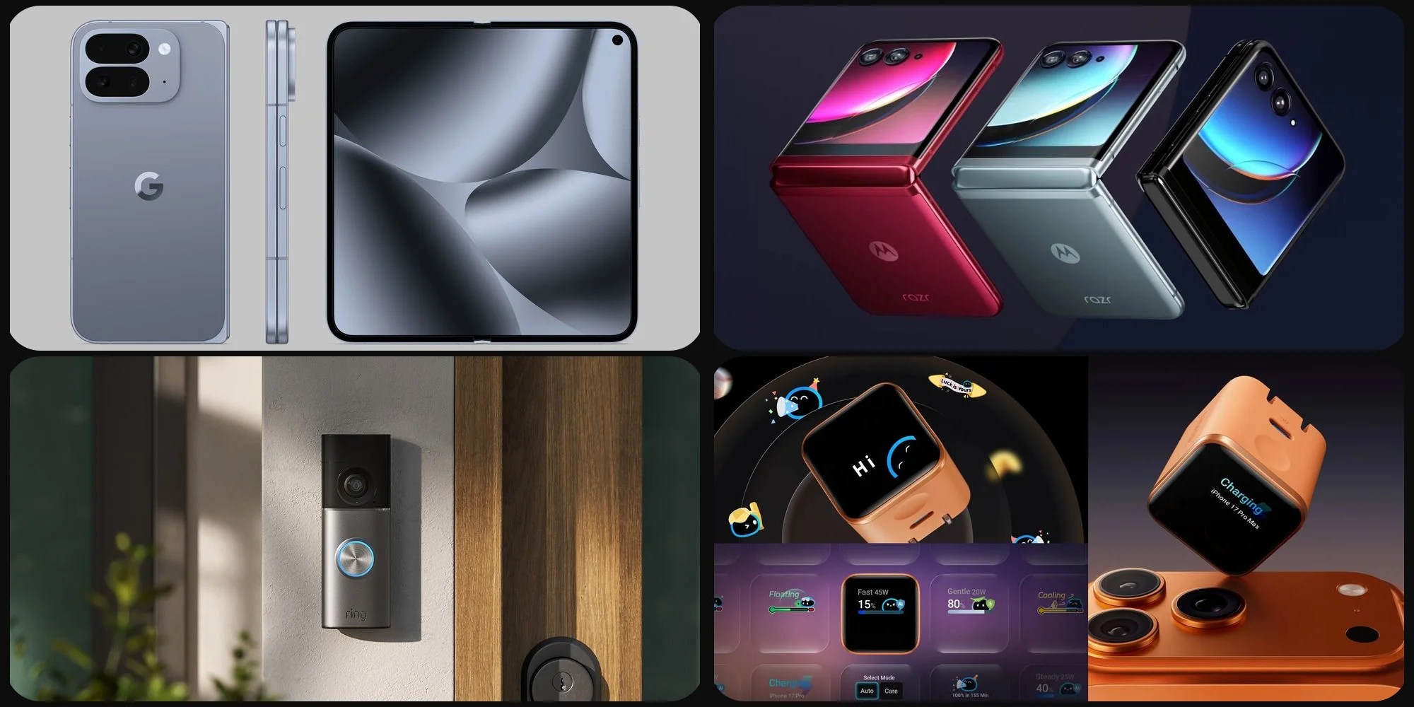 Сделки: Pixel 10 Pro Fold со скидкой до $600, Motorola Razr+ со скидкой $600, Ring Doorbell Pro и другое