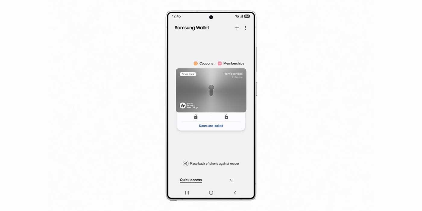 Цифровой домашний ключ Samsung будет работать со смарт-замками UWB и NFC