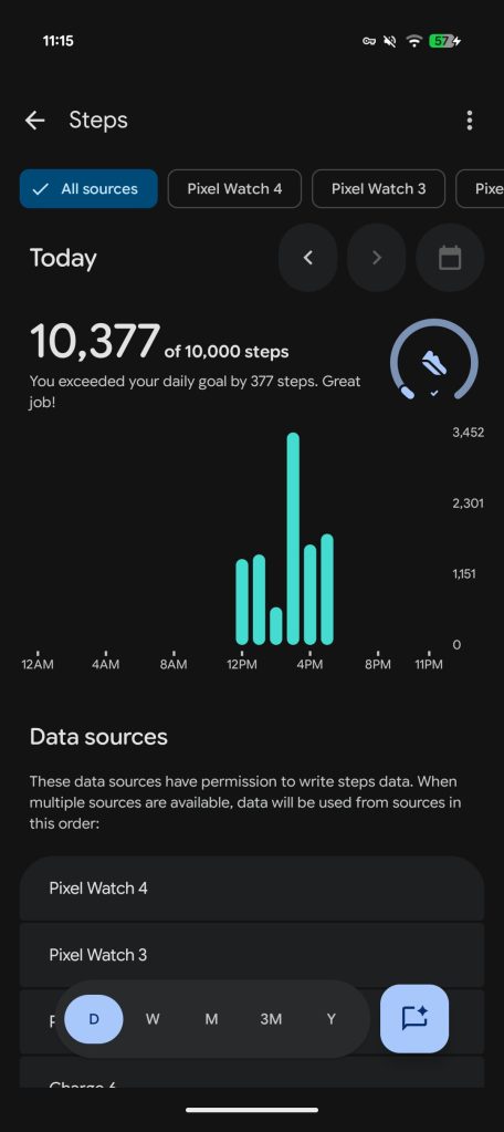 Persistent Floating Command Bar Fitbit app drops Material 3 Expressive’s floating toolbar