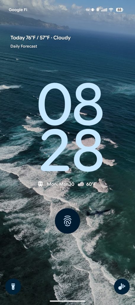 Google Pixel rolls out Transit mode, real-time At a Glance commute