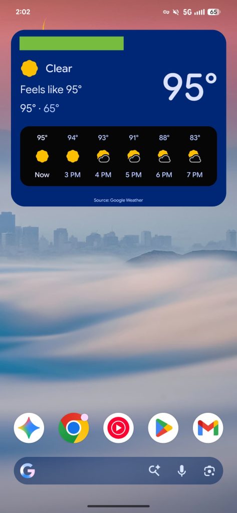 Pixel Weather tweaks widget, new icons come to Google Clock 8.6