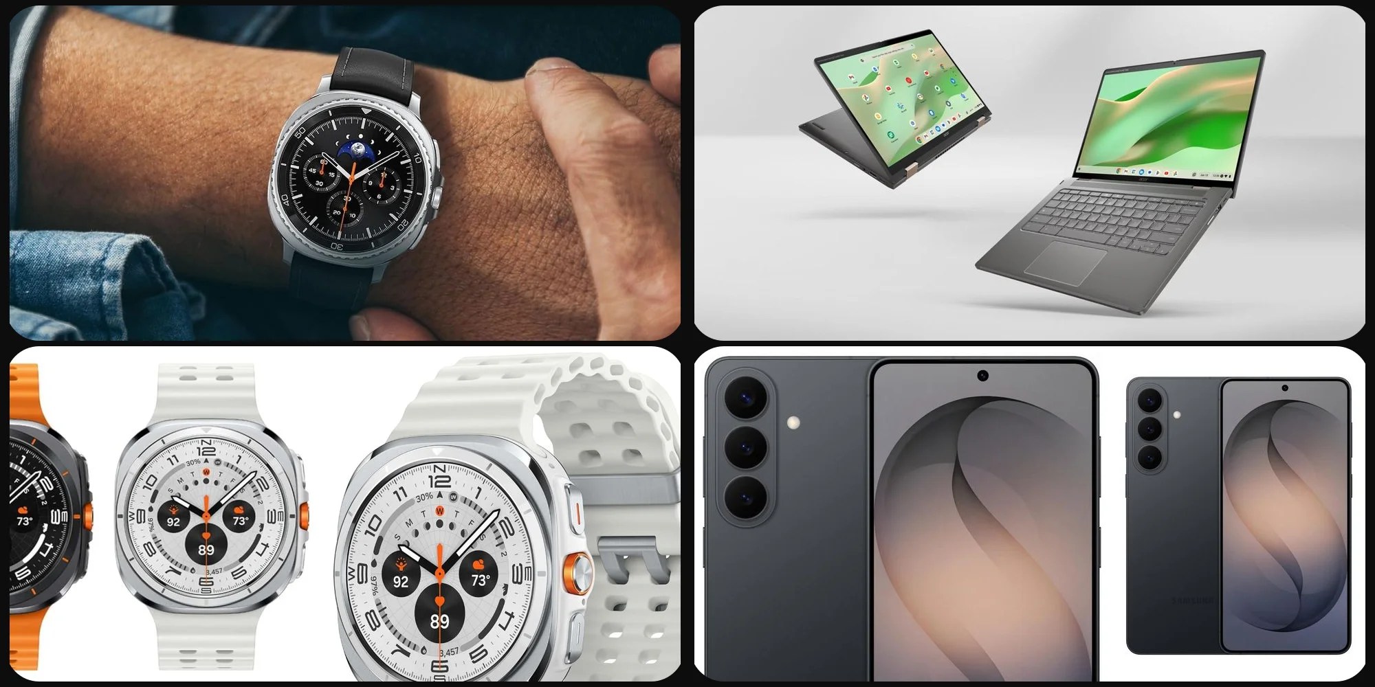 Скидки: уценка Galaxy Watch Ultra на 350 долларов, Galaxy S26 на 50 долларов + подарочная карта на 100 долларов, Acer Chromebook Plus Spin на 300 долларов и другие