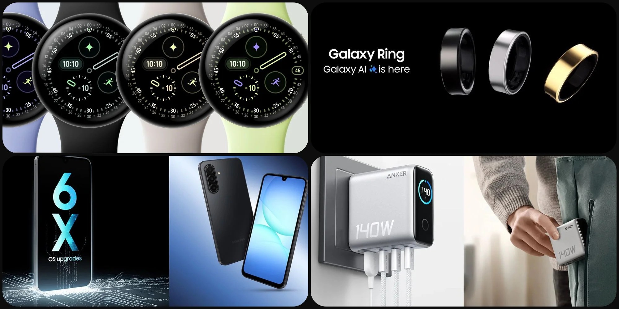 Скидки: Pixel Watch 4 LTE на 110 долларов дешевле, Pixel 10 до 321 доллара дешевле, Galaxy Ring от 108 долларов и другие