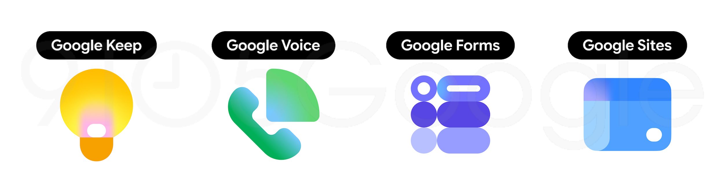 new google gradient icons - Frutiger Aero Archive Forums