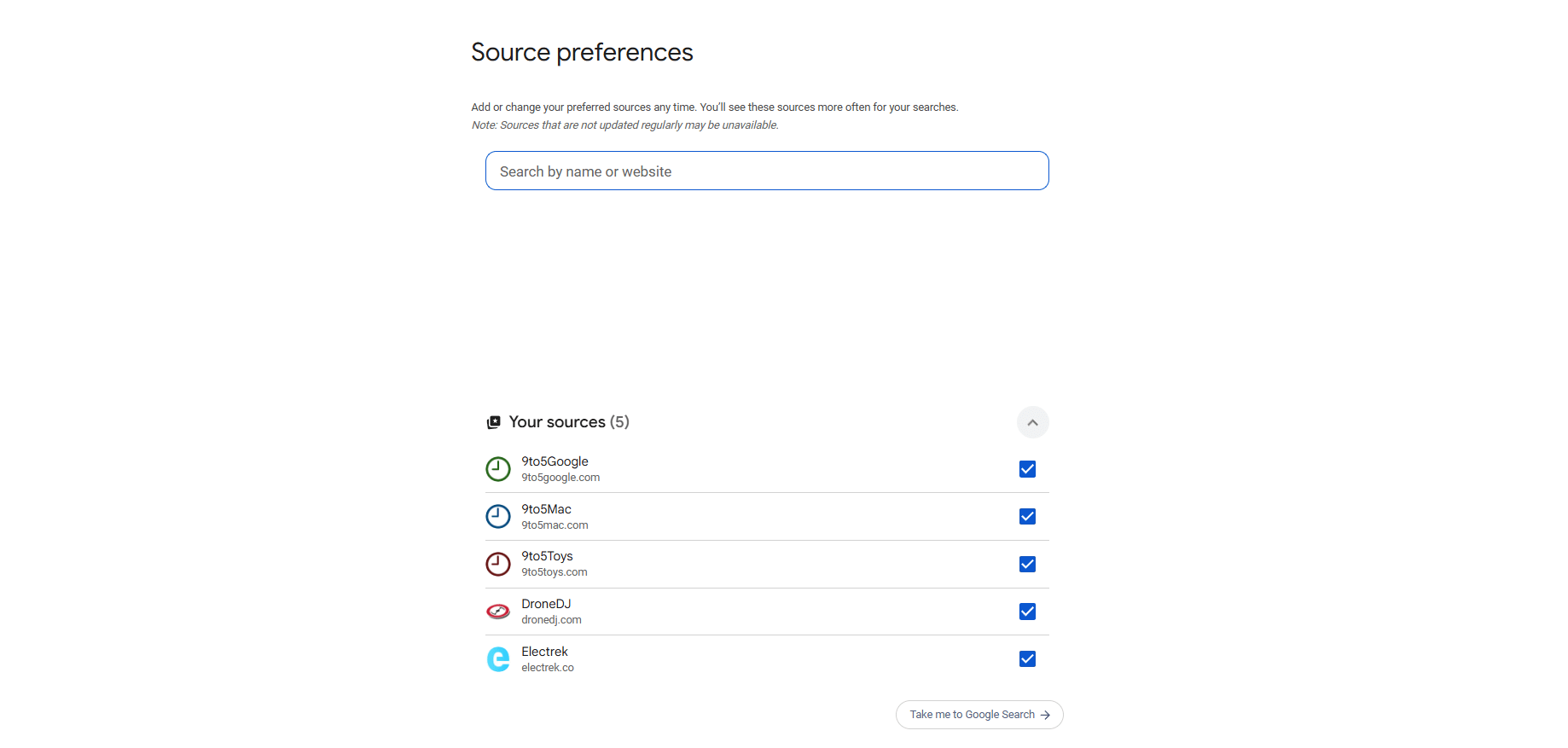 (source google images) Images High Quality Grahic Google brings 'Preferred Sources' to everyone in every language