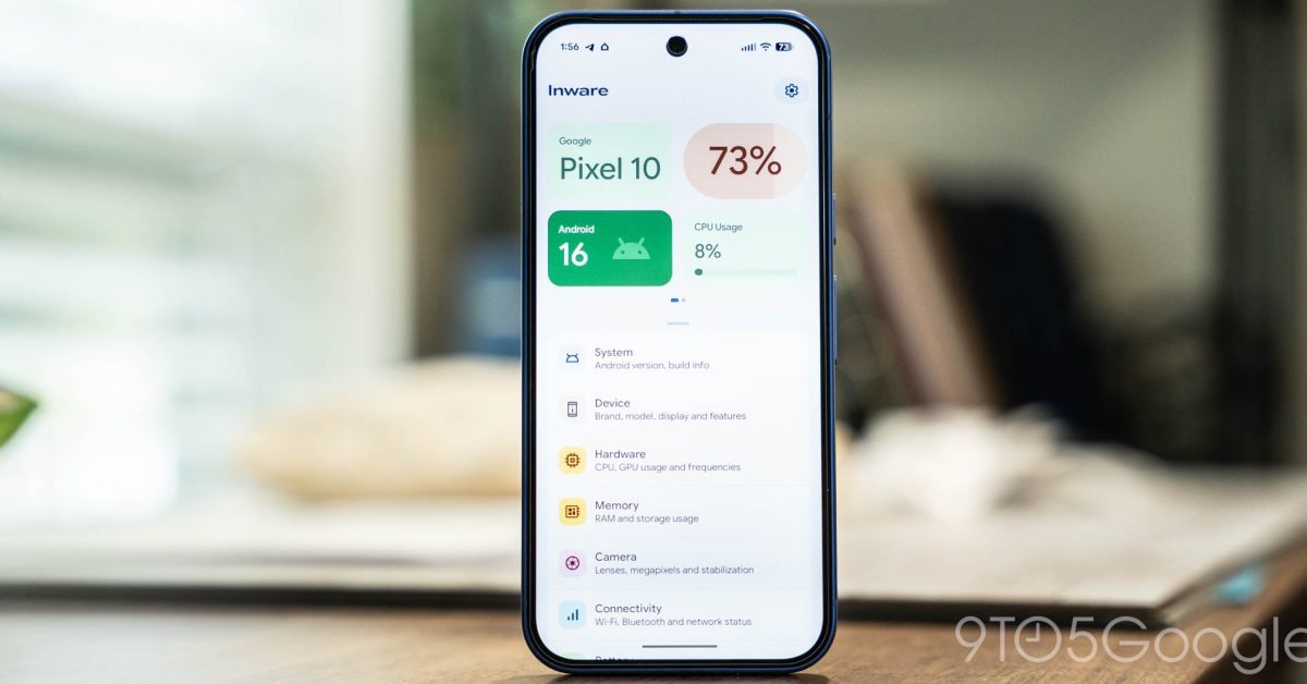 Inware now tells you even more about your Android device with expressive makeover [Gallery]