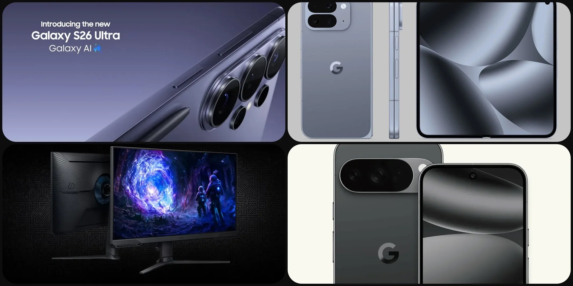 Акции: Galaxy S26 Ultra со скидкой до $469, Google Pixel 10 Pro Fold со скидкой до $525, игровой монитор Odyssey G5 за $220 и другие