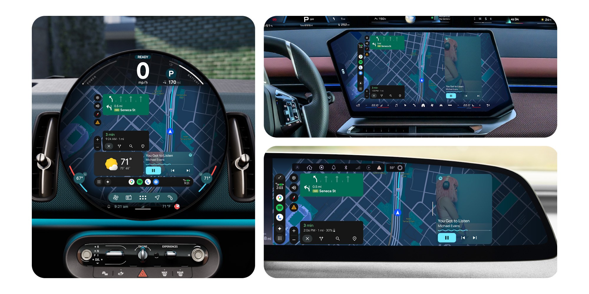 Android Auto redesign takes up your whole display, adds widgets