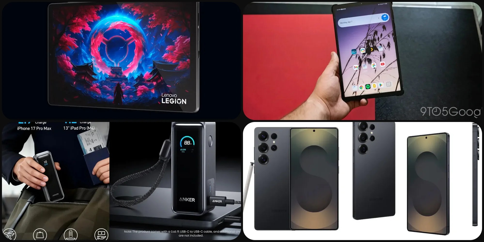 Скидки: скидка $185 на новый Legion Tab Gen 5, Legion Tab Gen 3 за $387, скидка $460 на Galaxy S25 Ultra и многое другое