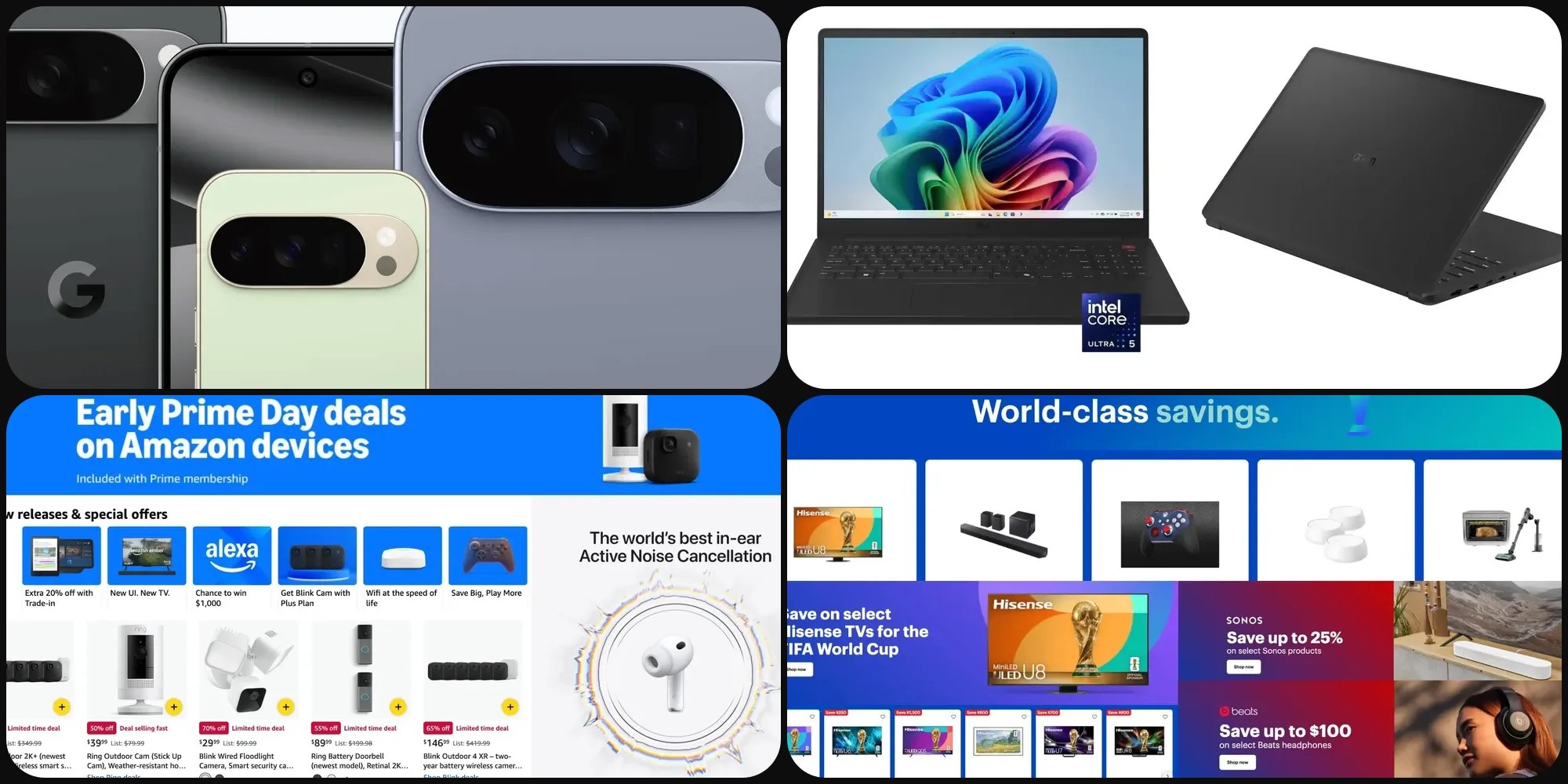 Скидки: ранние предложения Amazon Prime Day, Pixel 10 серии со скидкой до 615$, распродажа Best Buy в честь Чемпионата мира и многое другое