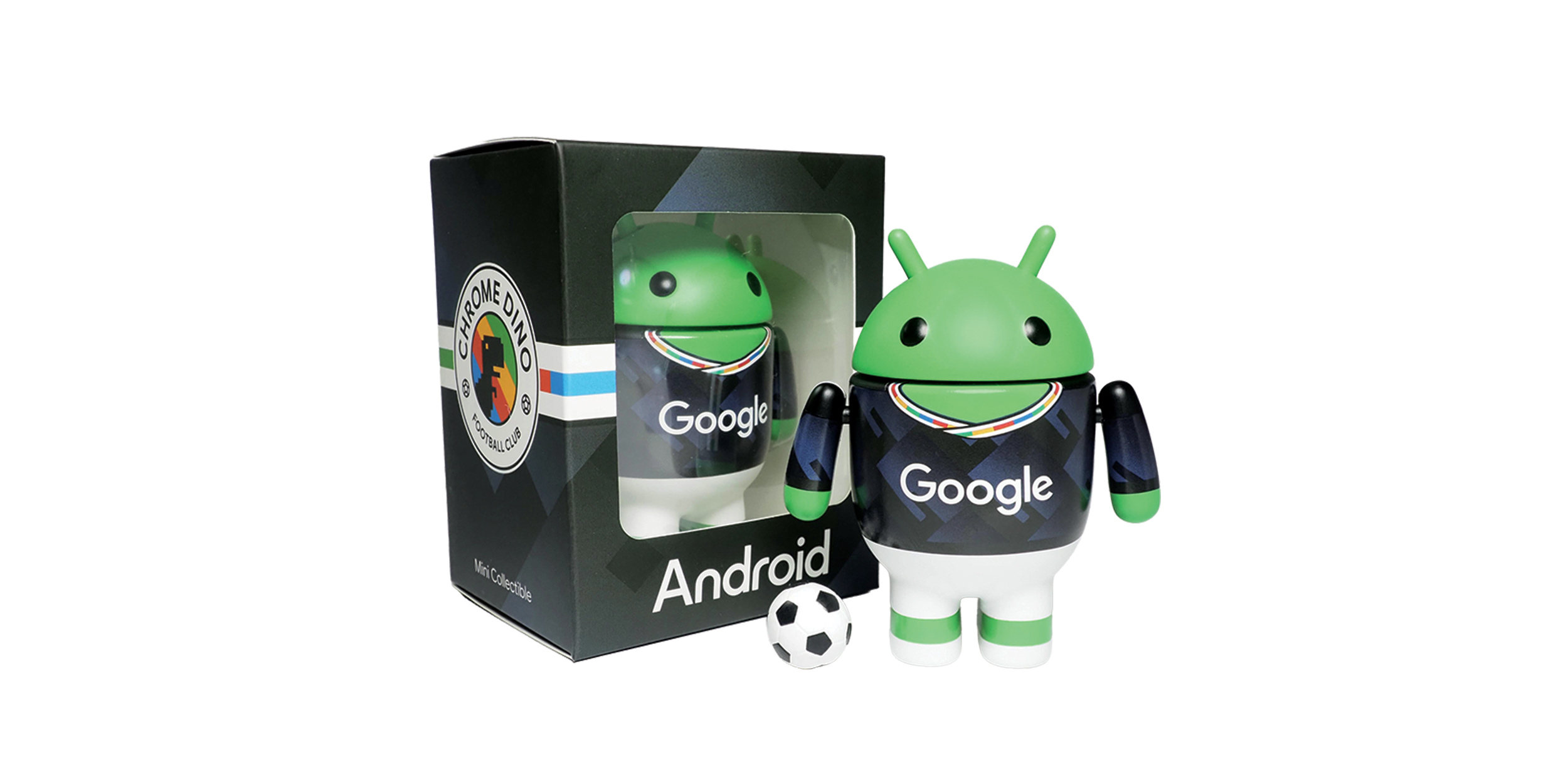 [Update: US too]Google kicks off World Cup hype with new ‘Chrome Dino FC’ Android figure [Gallery]