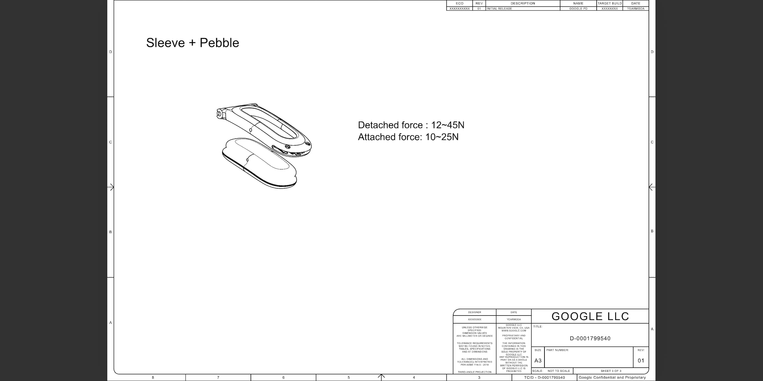 Google Releases Fitbit Air Blueprints for Custom Accessories