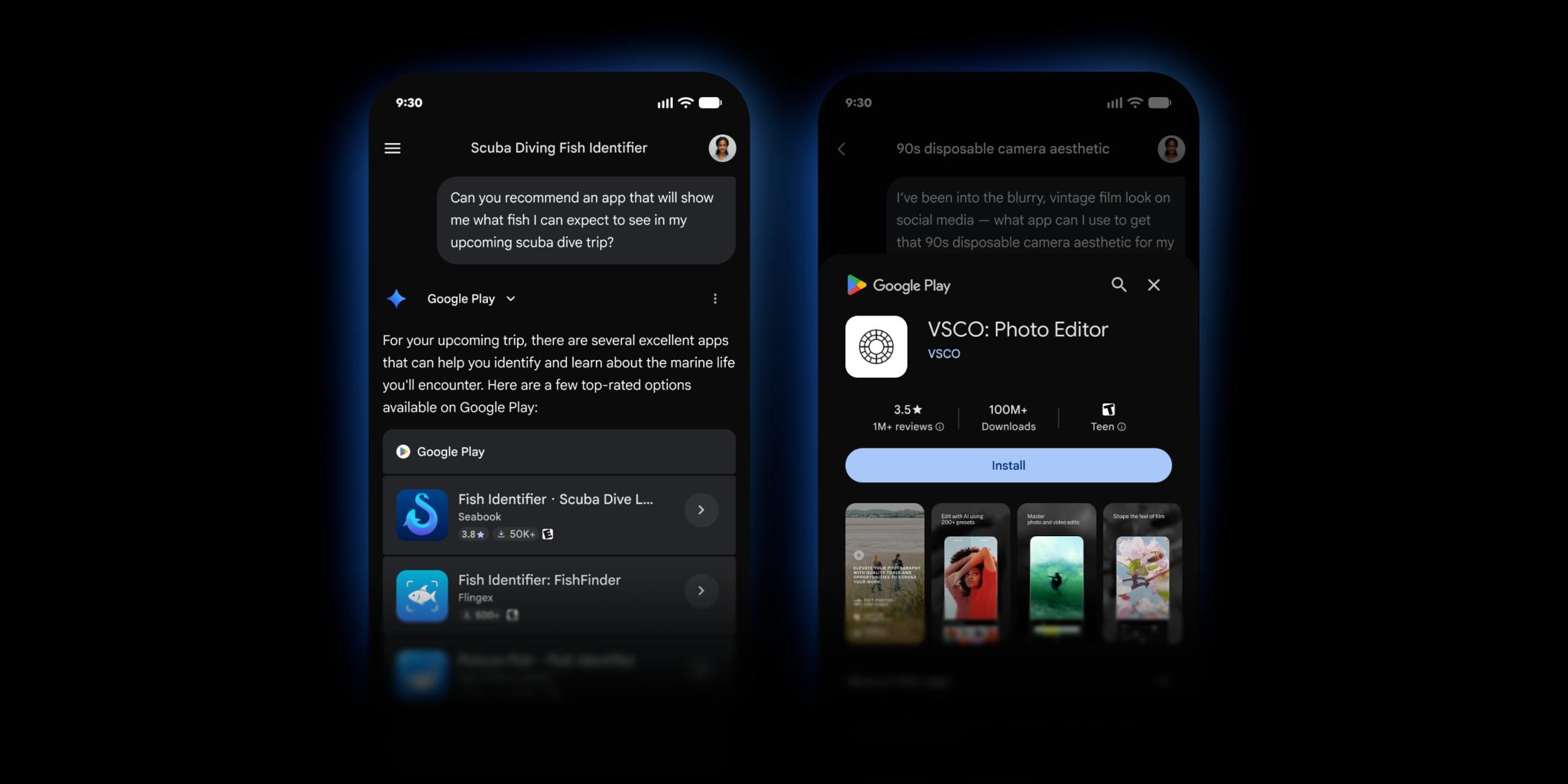 Новая интеграция Gemini с Google Play Store позволяет искать приложения и игры с помощью чат-бота