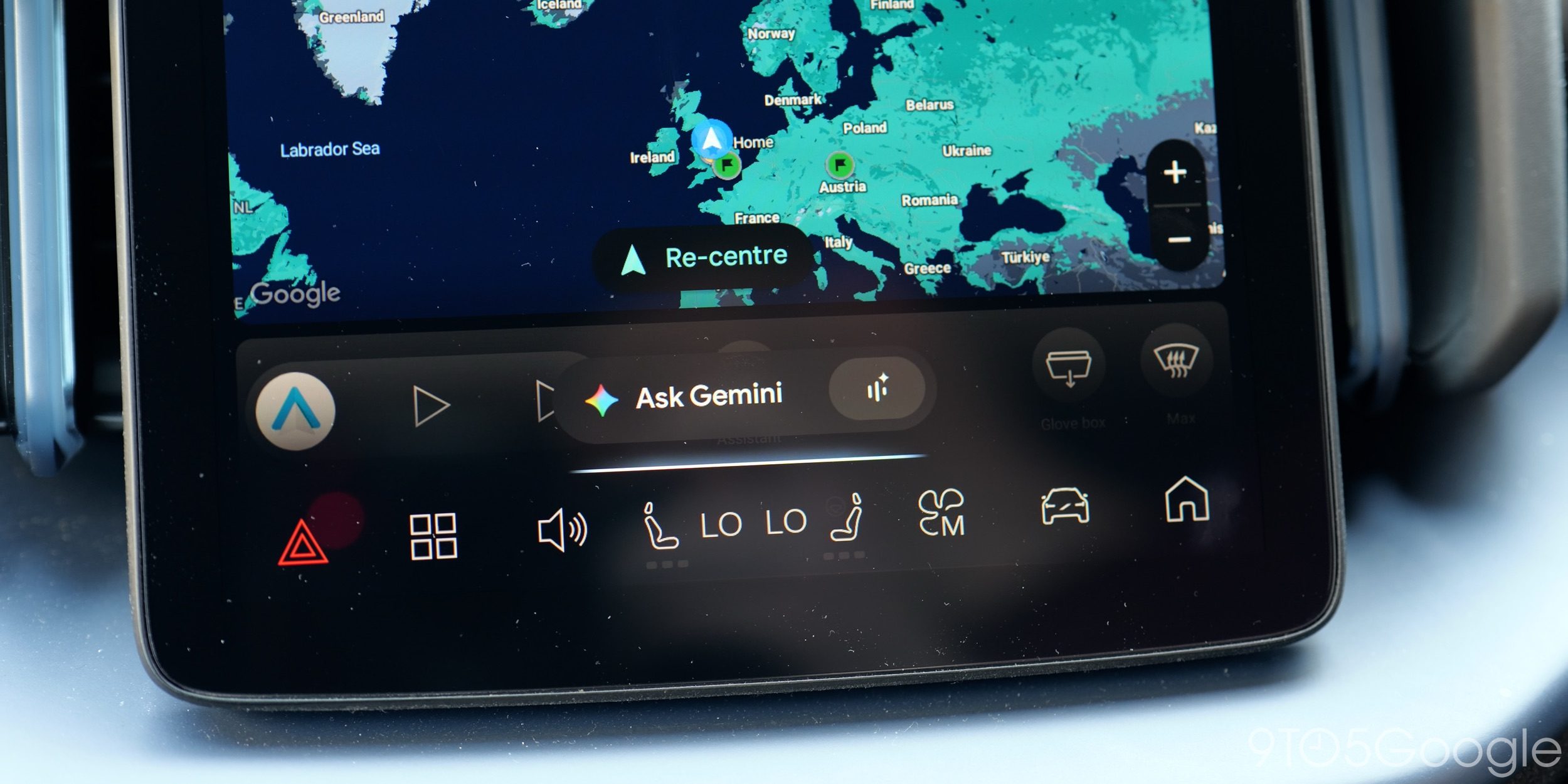 Gemini начинает распространяться на существующие автомобили с Android Automotive