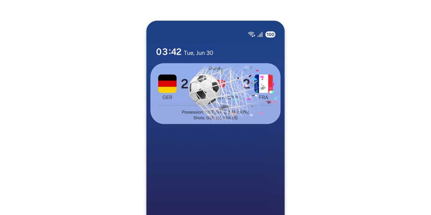Панель Now Bar от Samsung получила анимированные голы и красные карточки к Чемпионату мира по футболу 2026