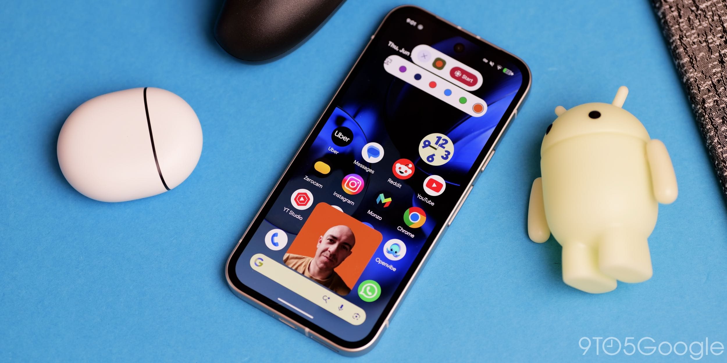 Функция записи видео с селфи-камеры «Screen Reactions» появилась в Android 17 QPR1 Beta 4