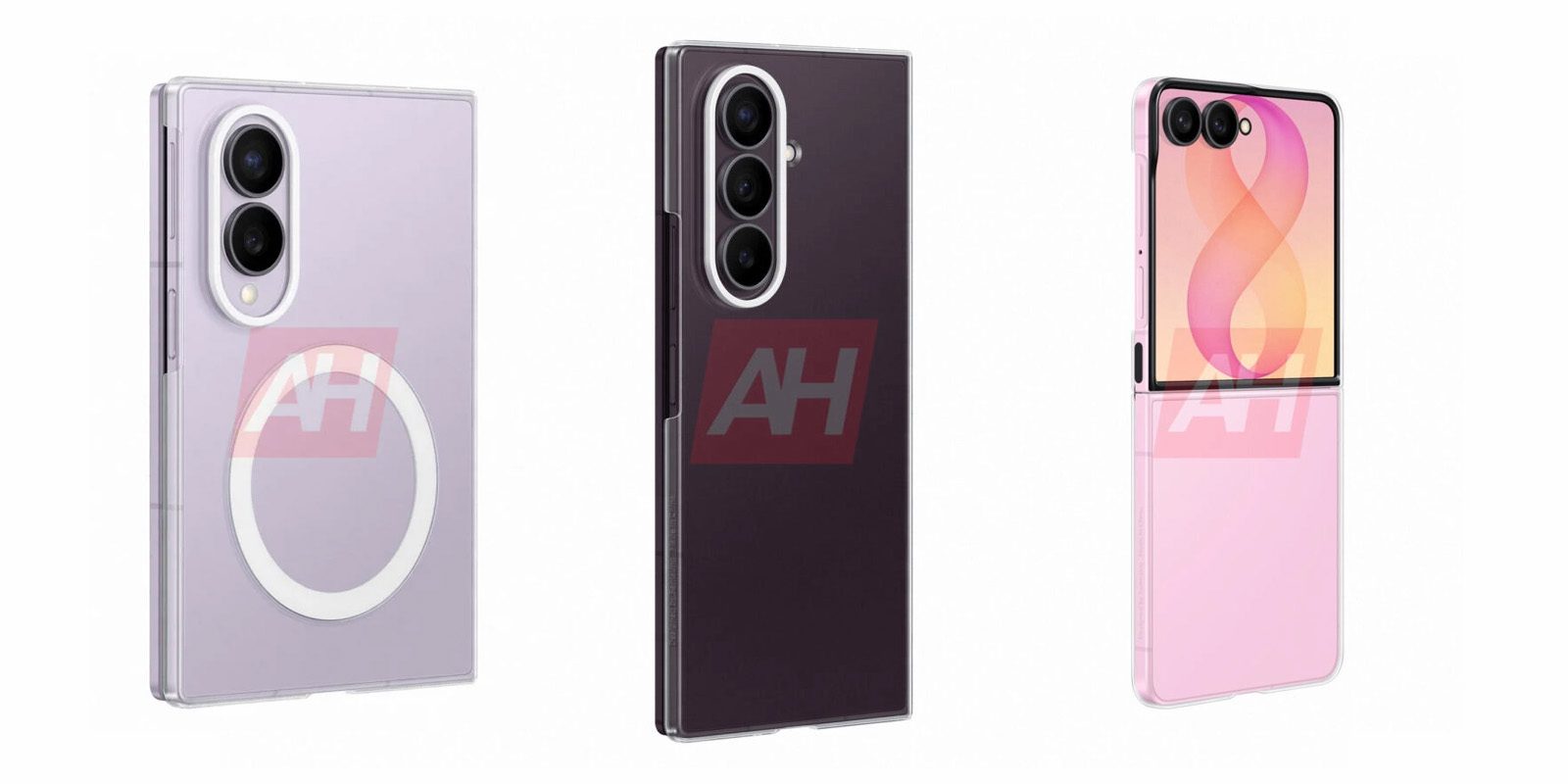 Расцветки линейки Samsung Galaxy Z Fold 8 выглядят потрясающе: утечка официальных чехлов [Галерея]