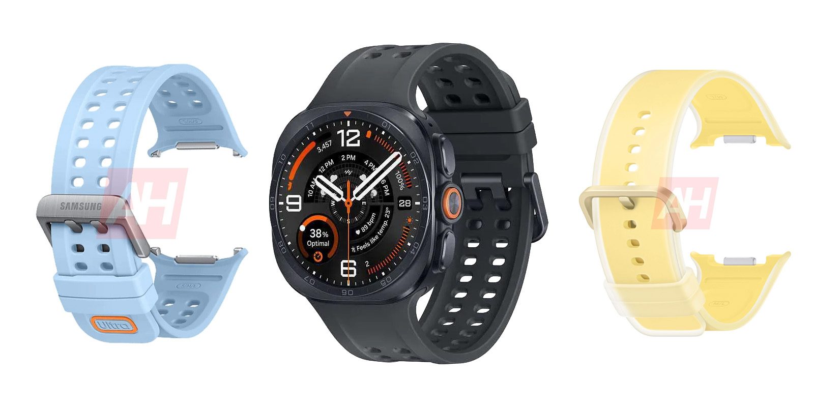 Линейка ремешков для Samsung Galaxy Watch 9: утечка показала больше обновлений, чем сами смарт-часы [Галерея]