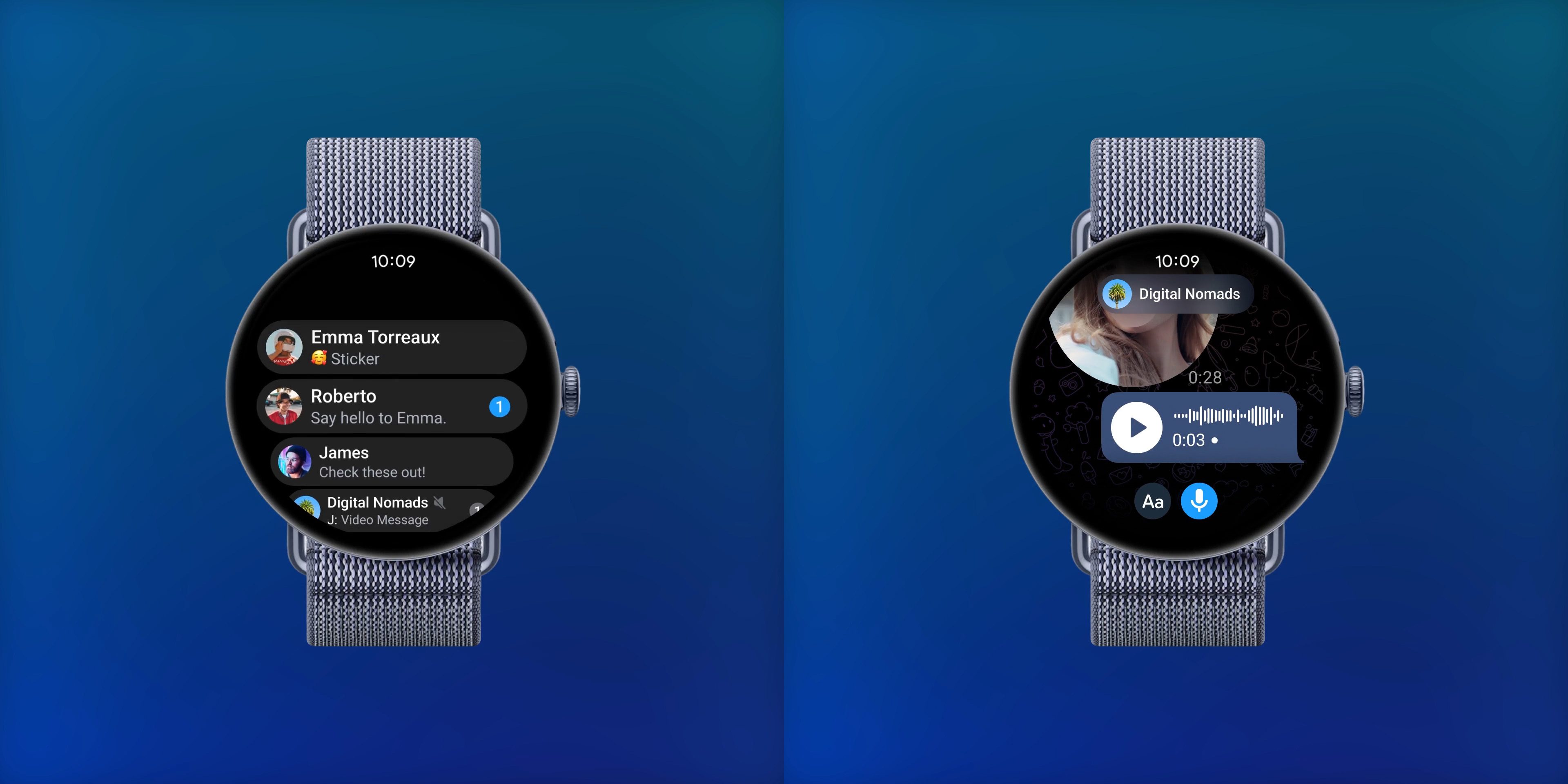 Telegram спустя пять лет возвращает приложение для Wear OS: чаты, голосовые сообщения и многое другое