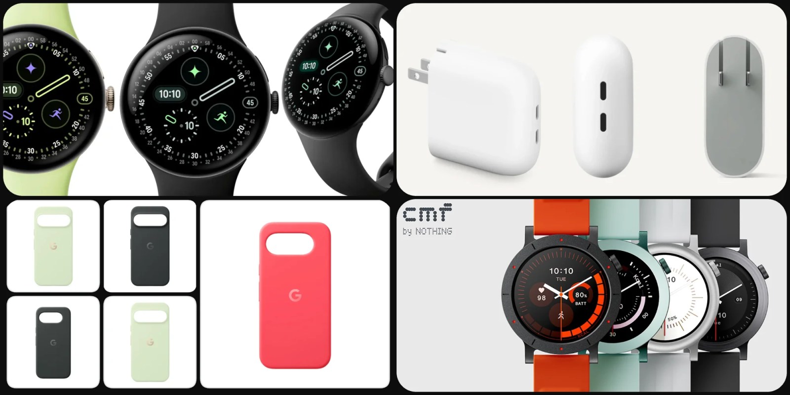 Deals: Pixel Watch 4 up to $192 off, Google’s dual-port 67W Flex Charger 25% off, Nothing CMF watches from $39, more