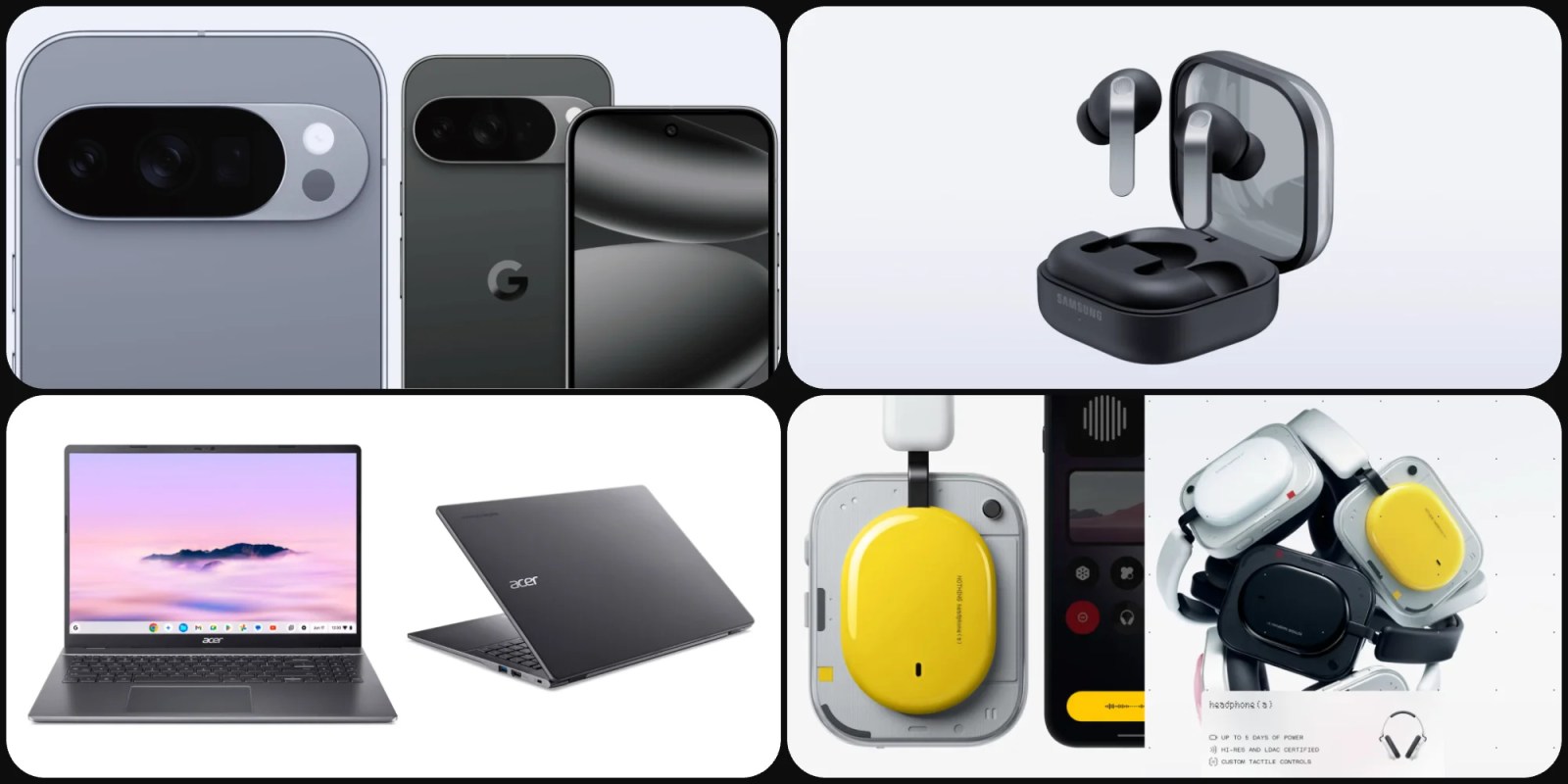 Deals: Pixel 10 Pro XL up to $365 off, Galaxy Buds 4 Pro up to $120 off, Nothing Headphone (a), Google AI Chromebook, more