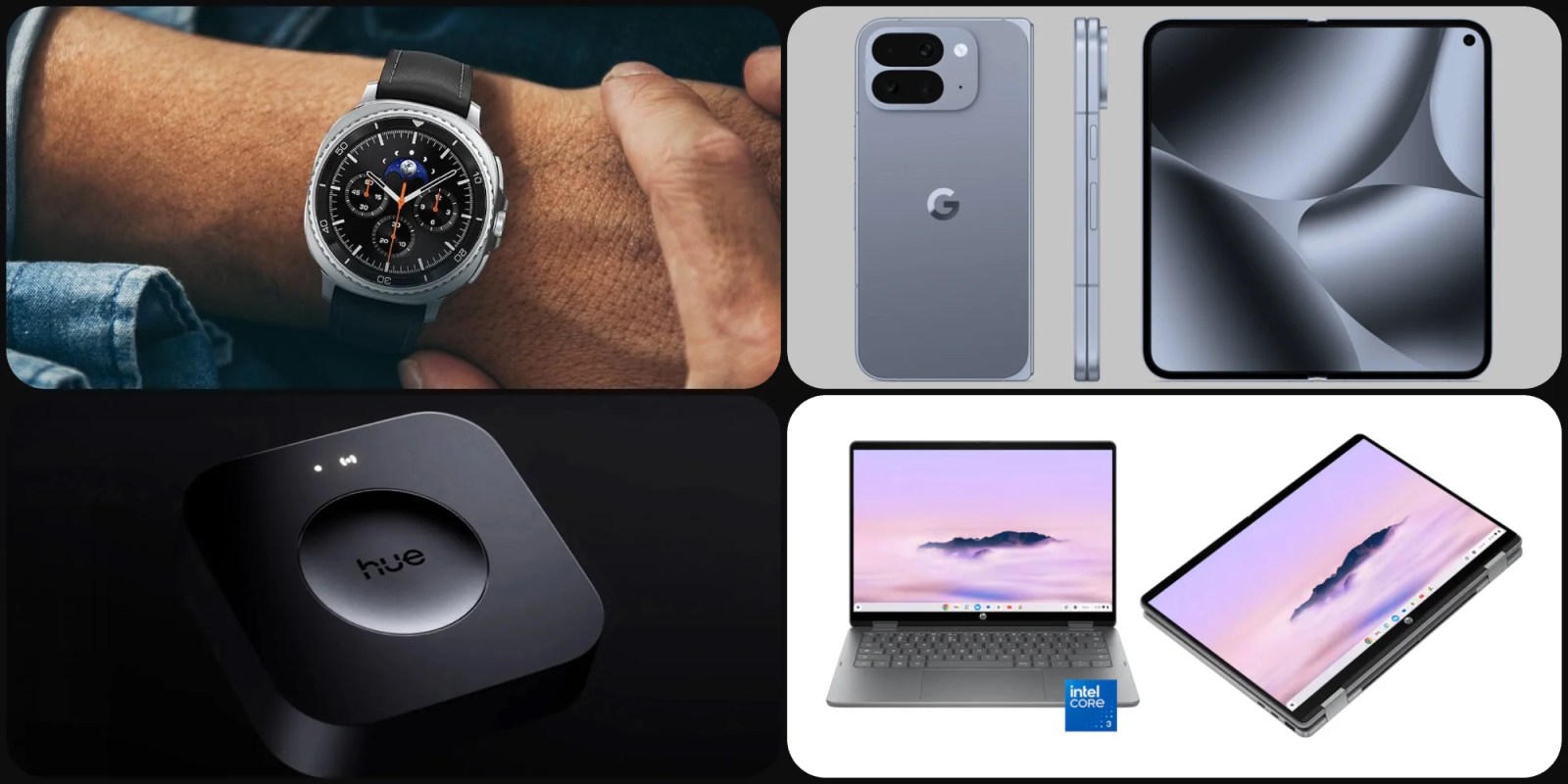 Deals: Galaxy Watch 8 Classic $280 off, Pixel 10 Pro Fold nearly $500 off, Philips Hue Bridge Pro, Chromebook, more