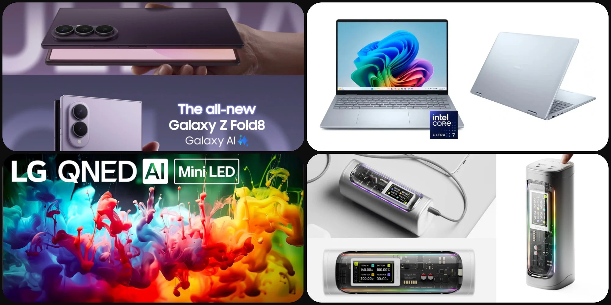 Скидки: Fold 8/Ultra, ПК «2 в 1» с Copilot+ и Surface Pro со скидкой до $500, телевизоры LG от $330, новый внешний аккумулятор из прозрачного металла и многое другое