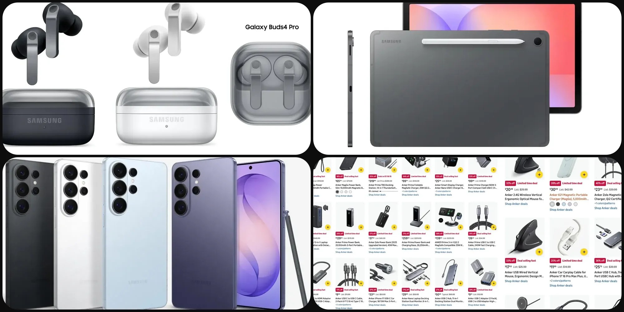 Deals: Galaxy Buds 4 Pro, Galaxy S26 Ultra, Anker gear, more