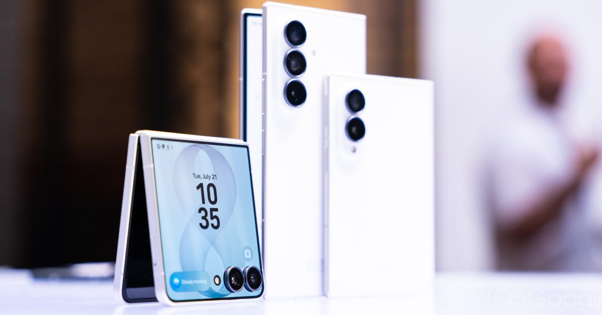 Photo: 9to5google.com Samsung détourne la production 2027 pour répondre à la demande énorme de son Galaxy Z Fold 8