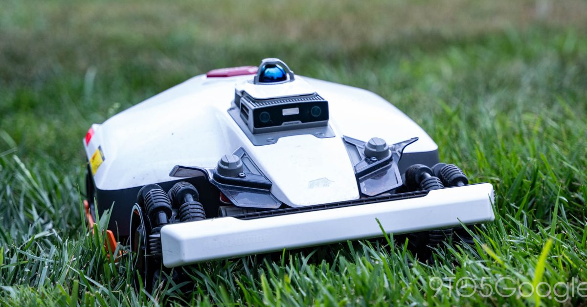 Photograph accompanying Mammotion's Luba 3 moves the robot mower's install problem from the yard into the app