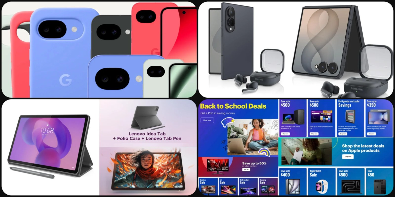 Deals: Even better Galaxy Fold 8/Buds 4 Pro bundle deal, Pixel 10a from $385, Lenovo Android tablet $150, more
