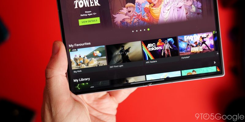 GeForce NOW game library