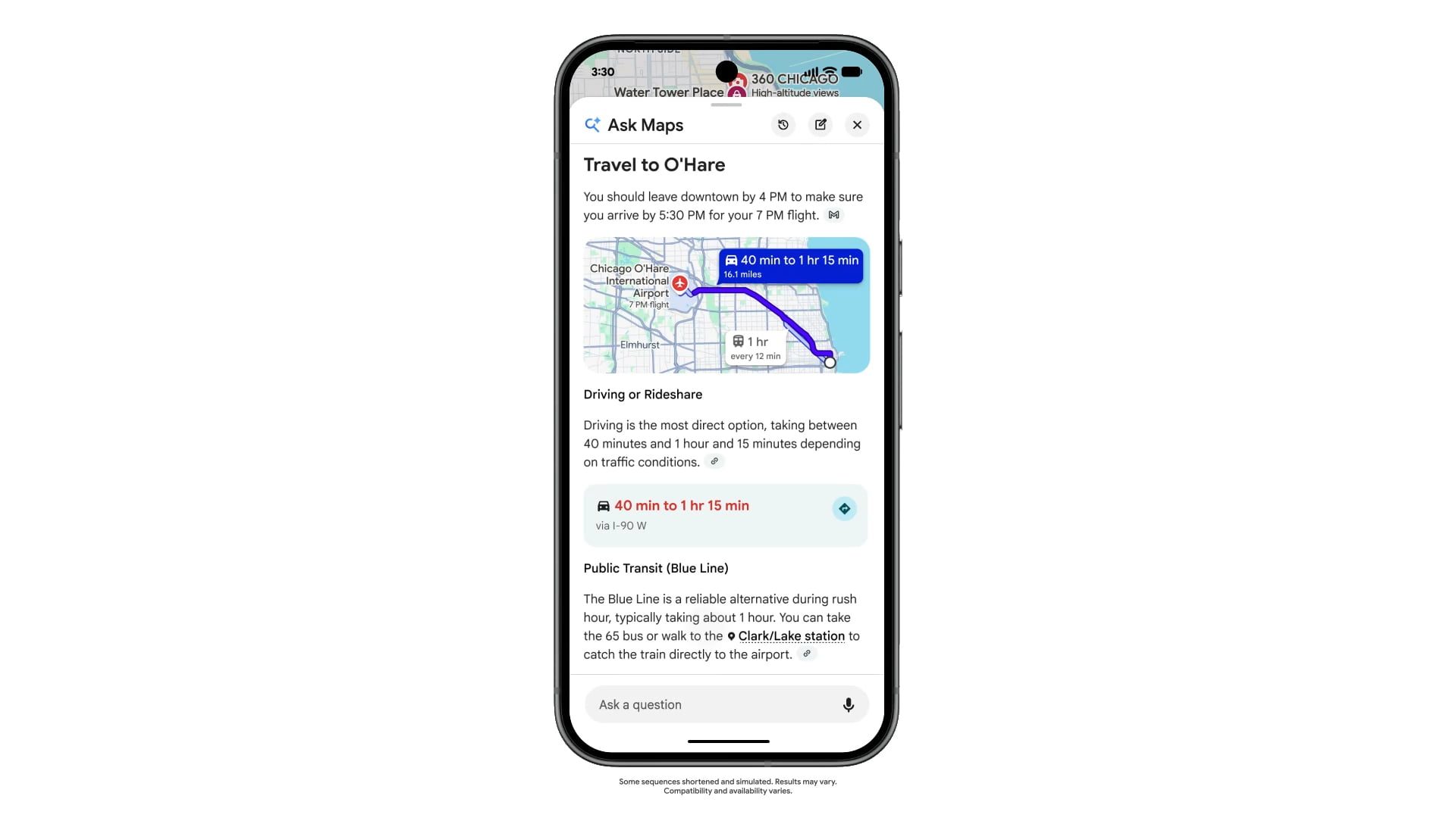 Функция Ask Maps в Google Maps получает персональный интеллект, информацию о транспорте в реальном времени и глобальный запуск