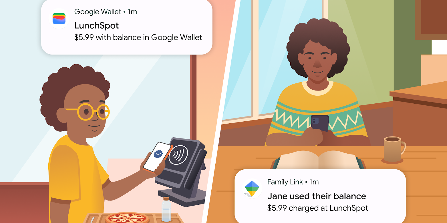 Google Wallet добавляет контролируемые балансы для детей и подростков — банковский счет больше не нужен