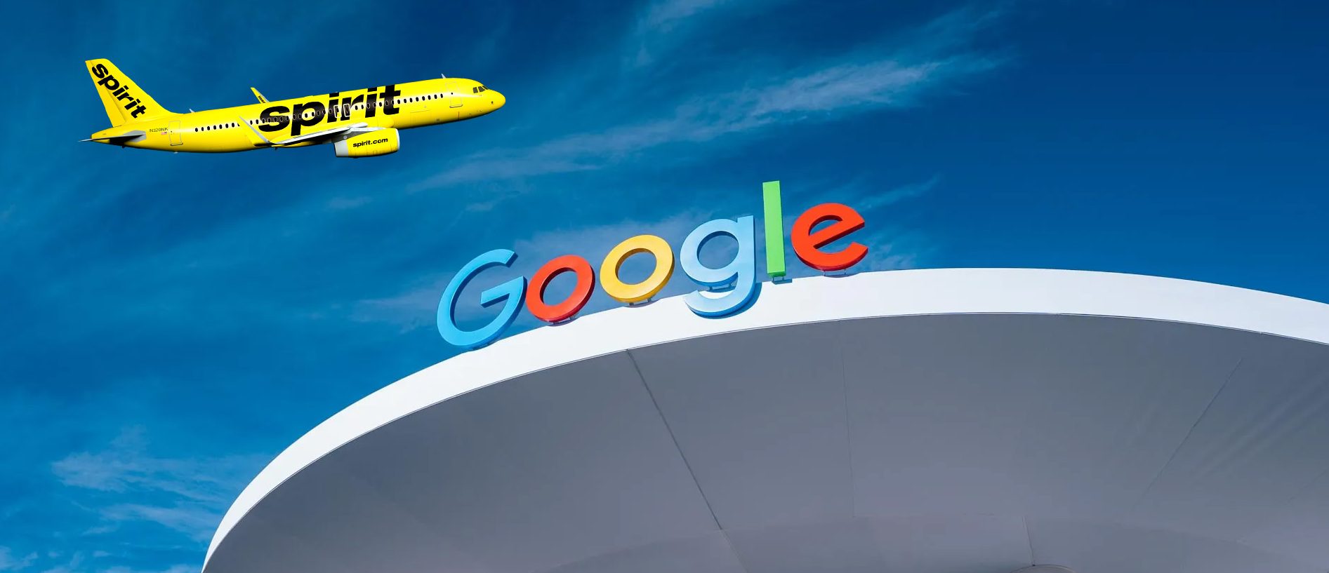Google Buys Bankrupt Spirit Airlines' Data for AI Training