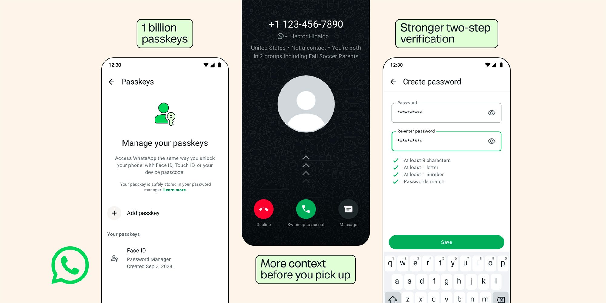 Коды двухуровневой верификации в WhatsApp заменяют шестизначные PIN-коды на полноценные пароли