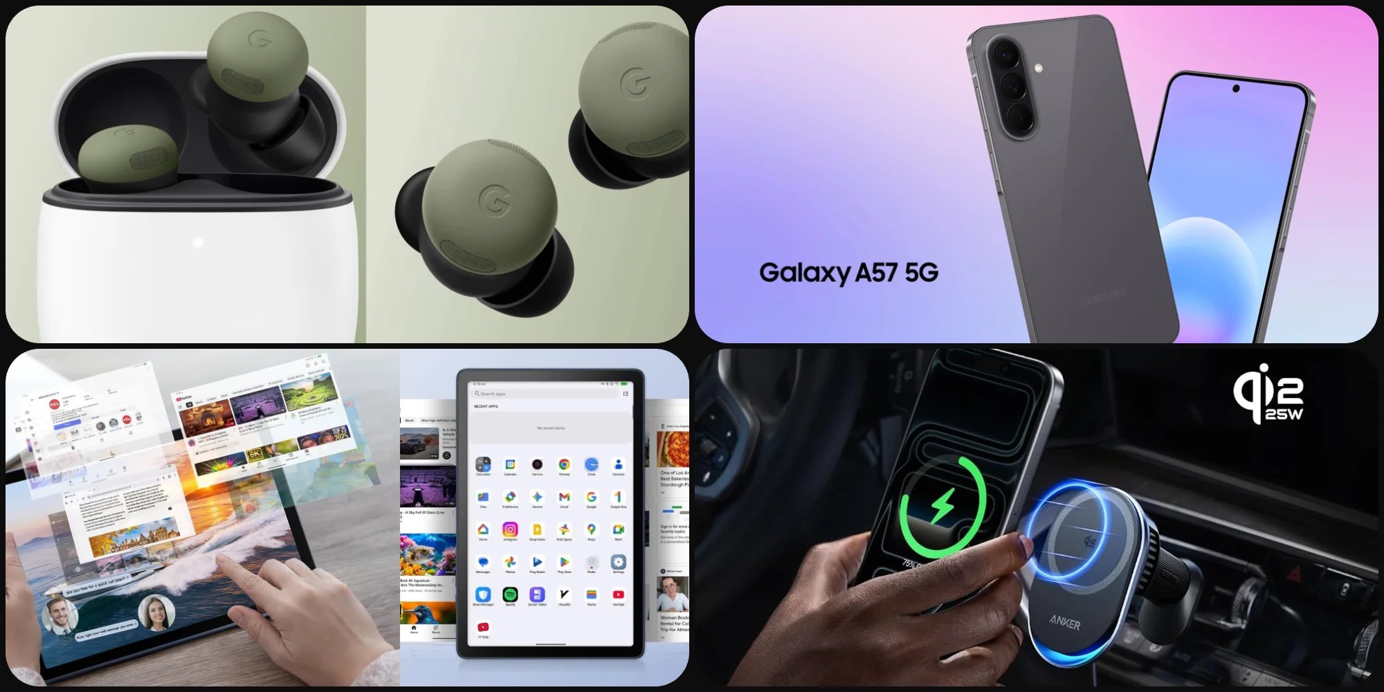 Скидки: новые Olive Pixel Buds Pro 2 по минимальной цене на Amazon, Galaxy A57 со скидкой $100, планшеты TCL Android за $150 и многое другое