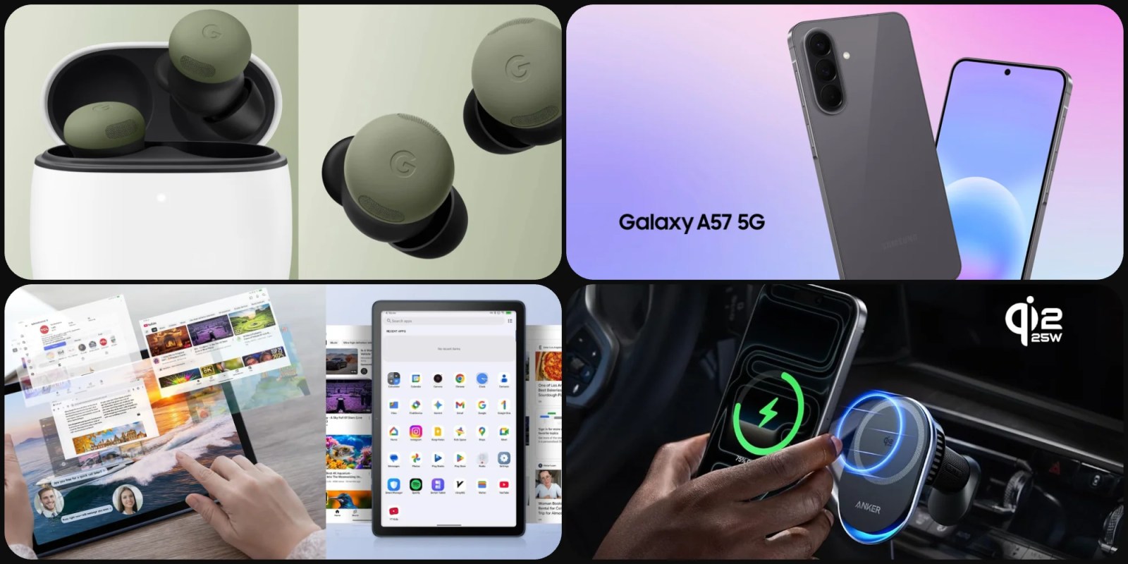 Deals: New Olive Pixel Buds Pro 2 Amazon low, Galaxy A57 $100 off, TCL Android tabs $150, more