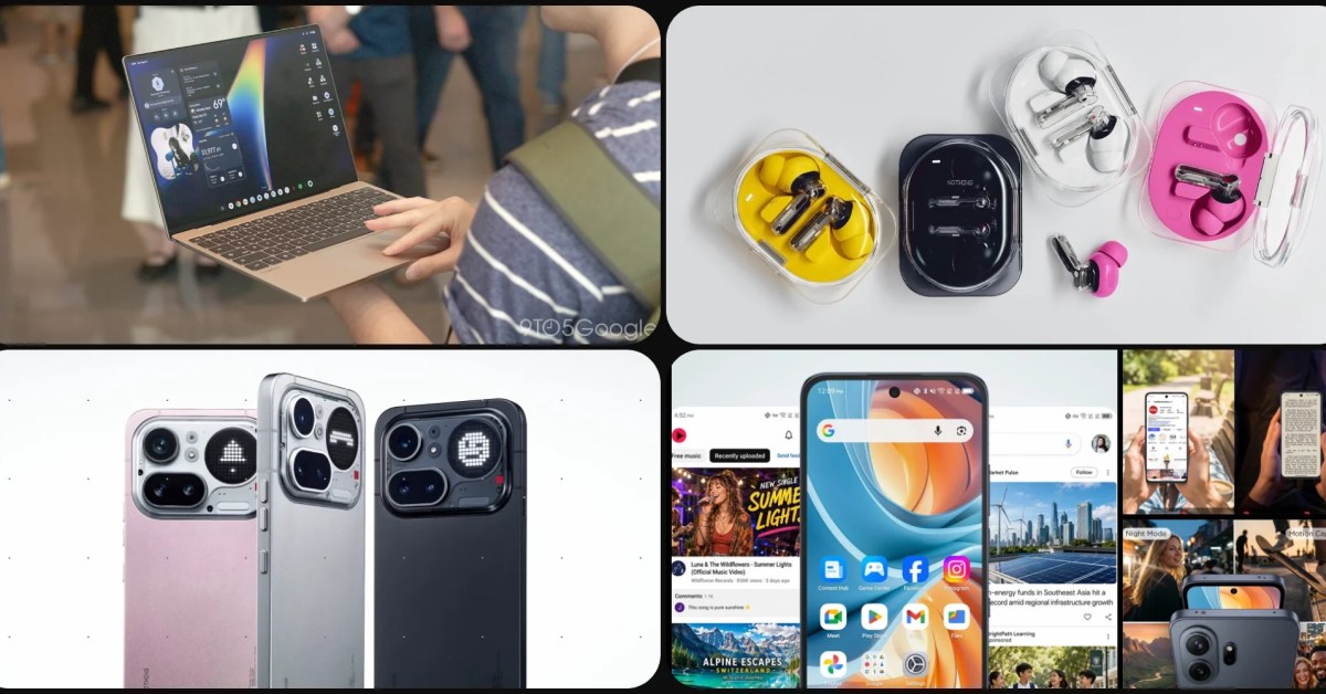 Googlebook pre-order + FREE Pixel Buds, Nothing Ear (3a) all-time low, desktop charger with display, more Googlebook pre-order + FREE Pixel Buds, Nothing Ear (3a) all-time low, desktop charger with display, more
