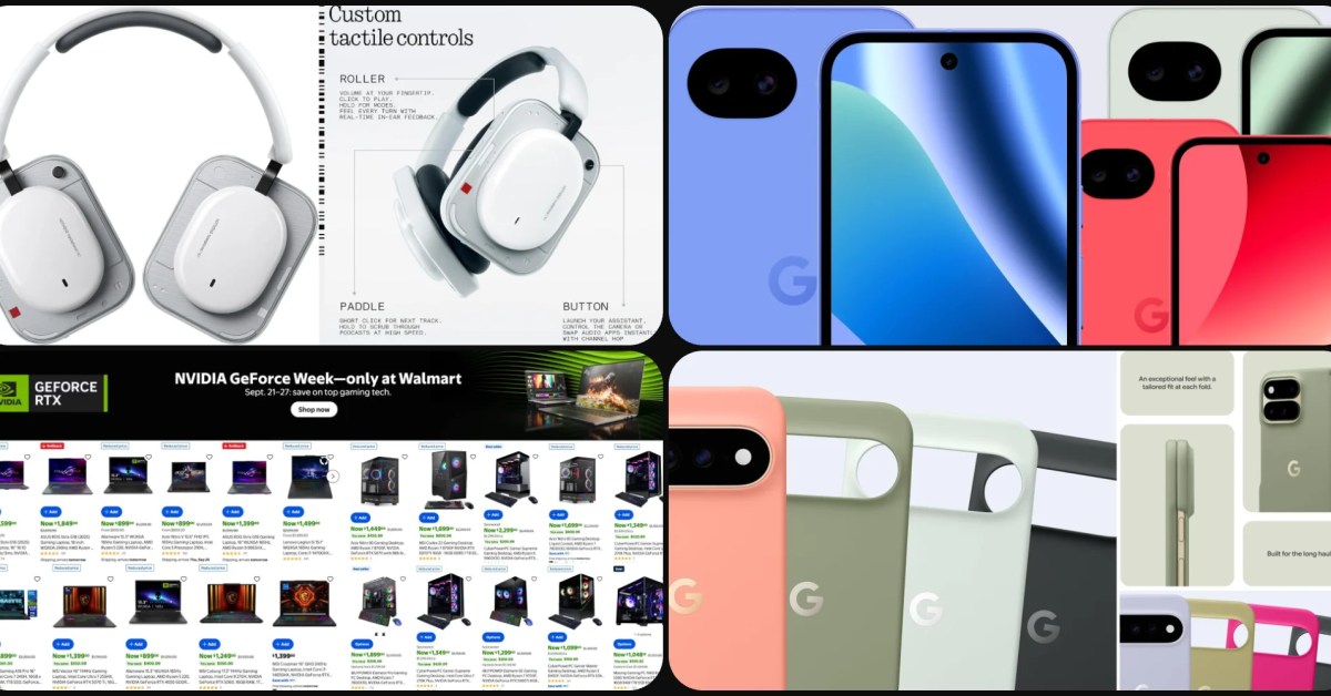 Deals: Nothing Headphone (a) 30% off, Google Pixel 10a from under $400, up to $1,000 off NVIDIA RTX 50 PCs, more