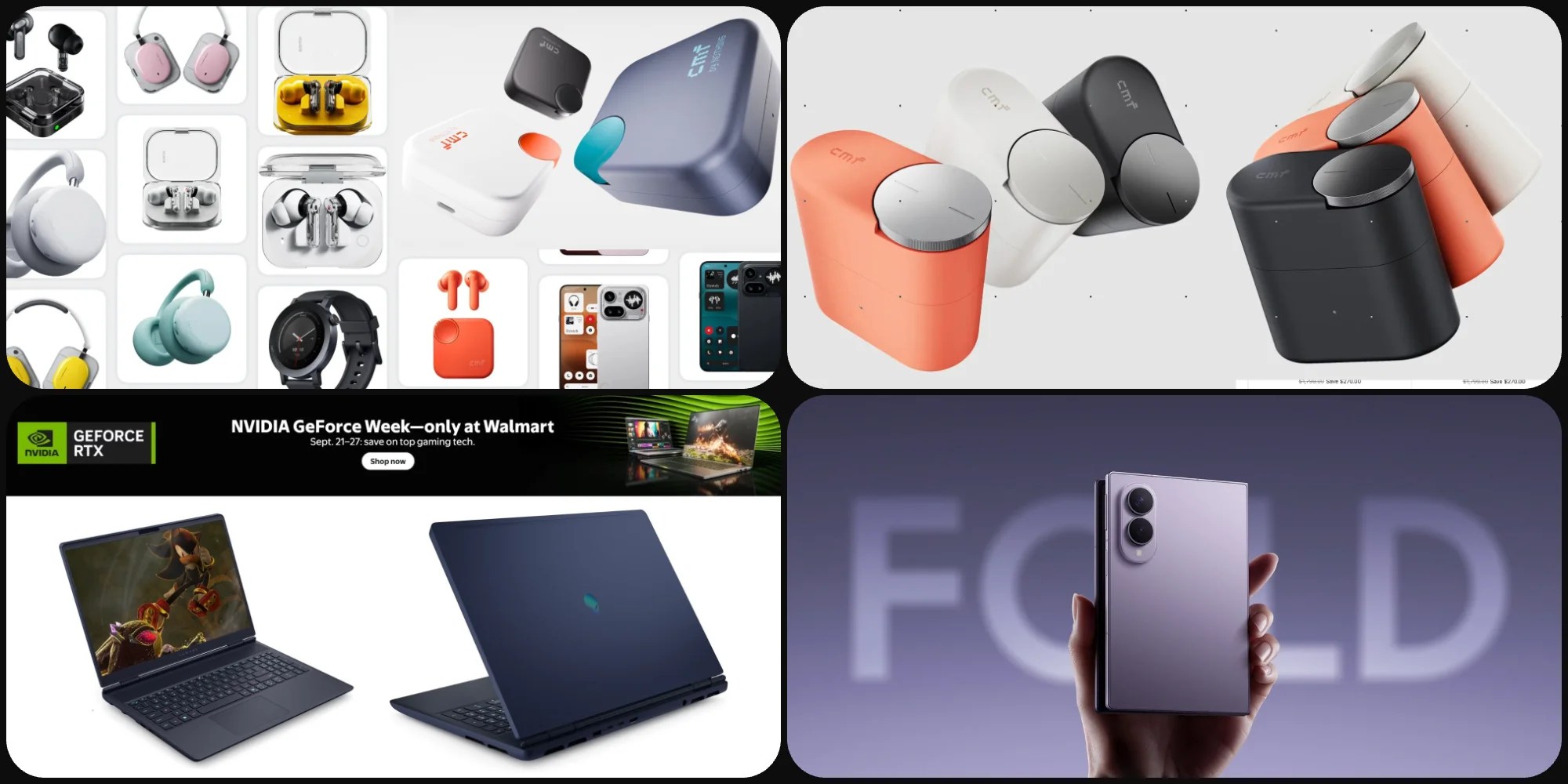 Скидки: CMF Buds Neo от Nothing за $21 — минимальная цена за все время, Galaxy Z Fold 8 со скидкой $380, огромные скидки на ноутбуки до $1050 и многое другое