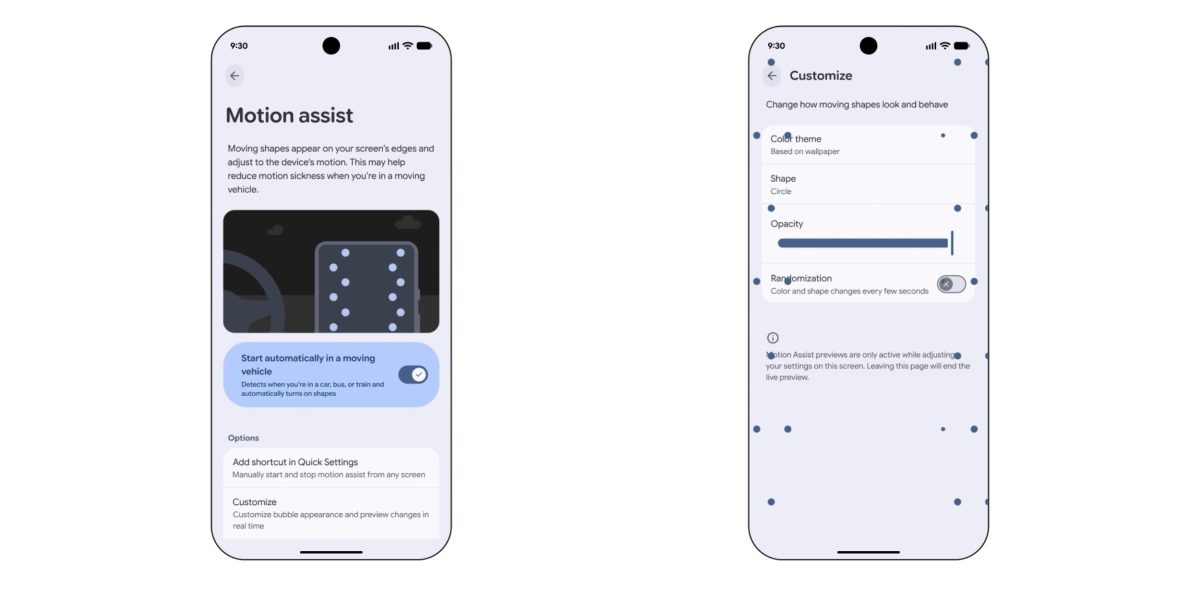 How to check if Motion Assist has rolled out to your Android 17 phone