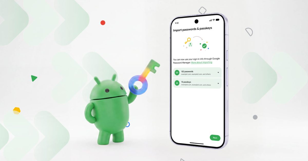 Android rolling out passkey transfers between password managers Android rolling out passkey transfers between password managers