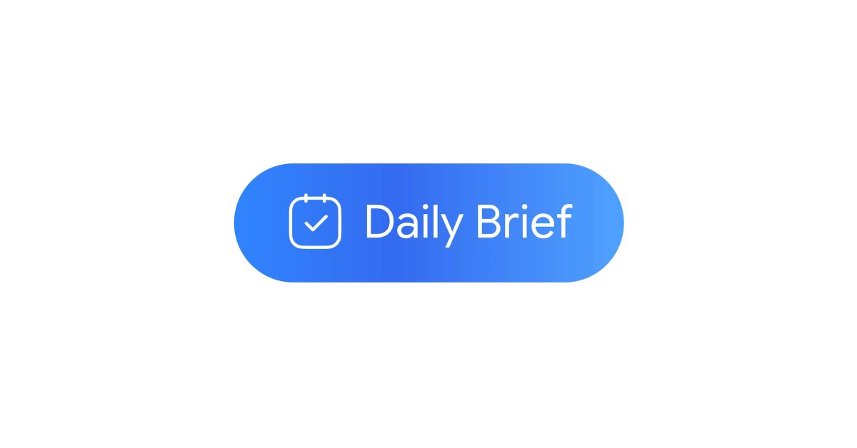 Gemini app makes Daily Brief free in the US